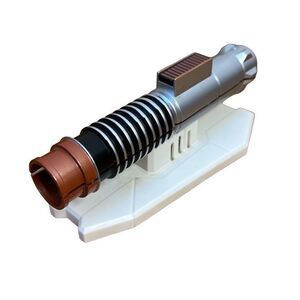 Miniature Star Wars Luke Skywalker mounted display light saber - partial